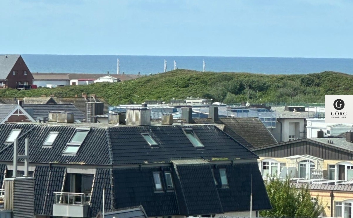 Blick aus der Wohnung
